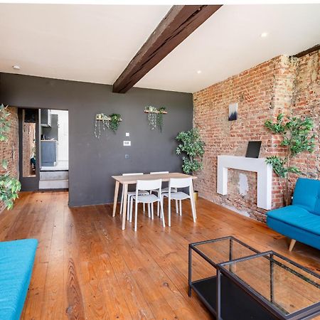 Charming Two-Bedroom River Side Apartment Antuérpia Exterior foto